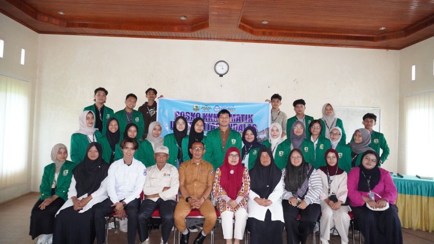 Serah Terima dan Lokakarya KKN Pauh Sangik 2025: Kolaborasi untuk Pembangunan Pariwisata Berkelanjutan